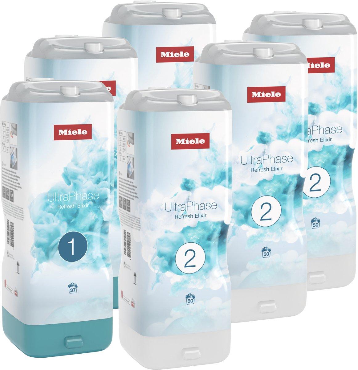 Waschmittel Set 6 Miele UltraPhase Refresh Elixir
