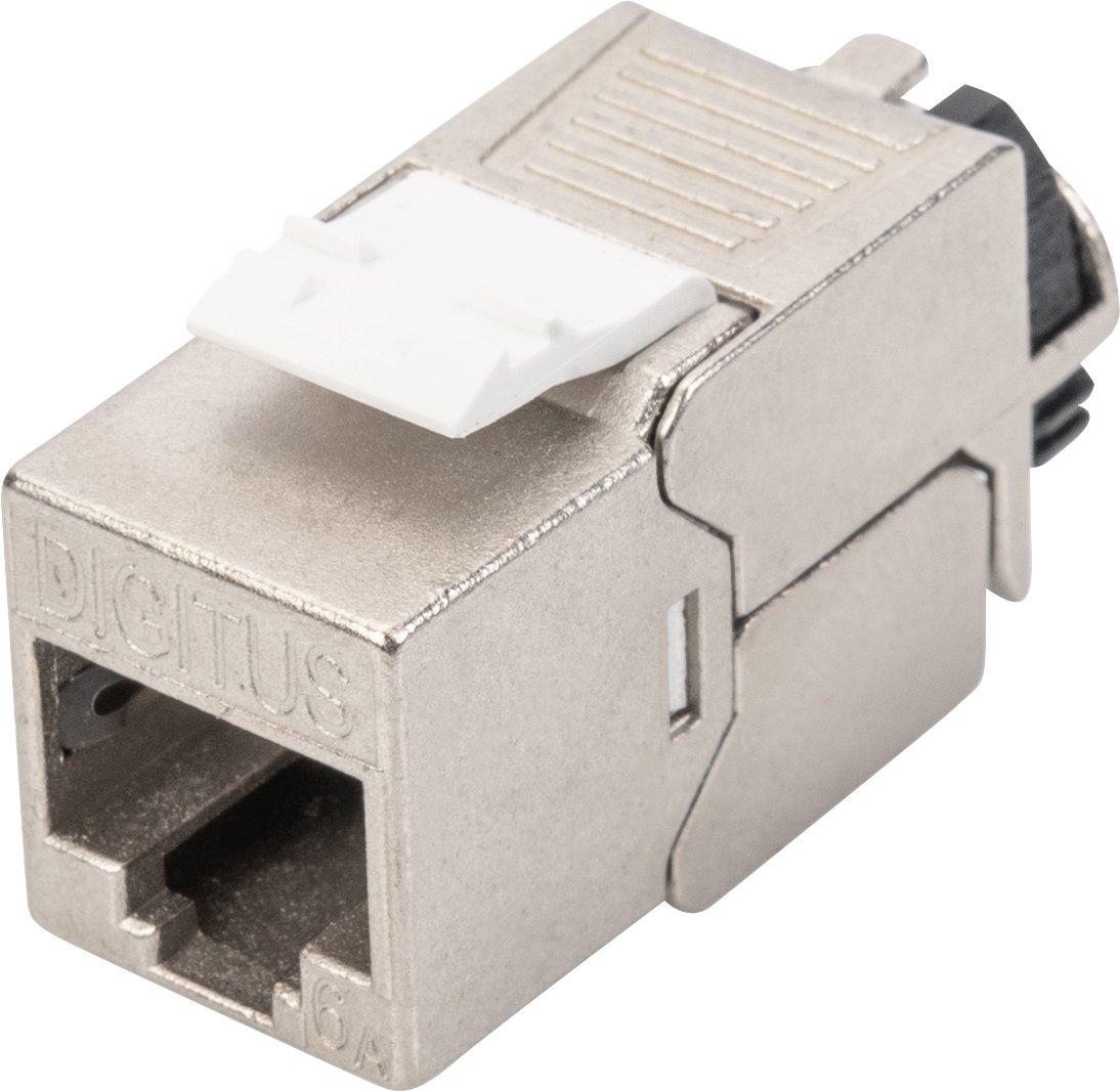 CAT 6A Keystone Modul geschirmt mit intelligentem Kabelmanager