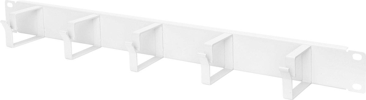Kabelrangierpanel mit Kabelführungsbügeln für 483 mm (19 Zoll)-Schränke 1HE