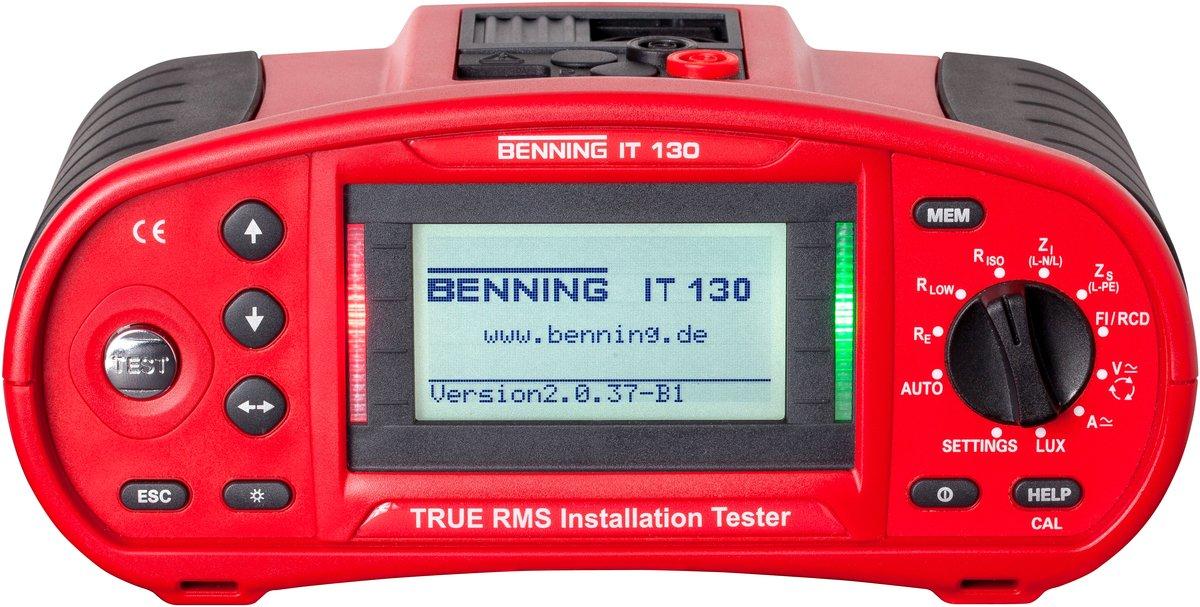Installationstester TRMS  für RCD/FI-Typ B, Typ B+ - USB inkl. Zubehör