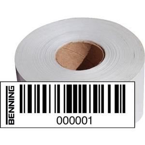 Barcodeetiketten aus PVC Nummernkreis 1001 - 2000 stark haftend