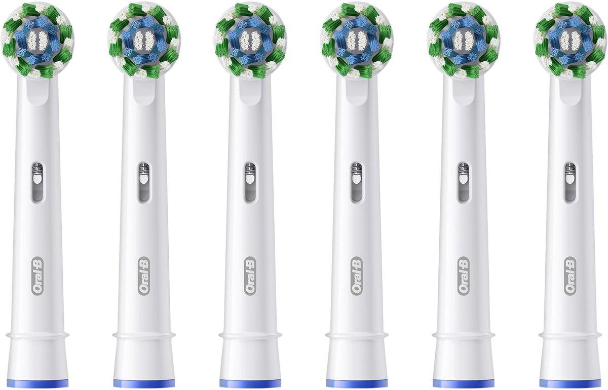 Aufsteckbürsten 6 Stück Pro CrossAction weiß