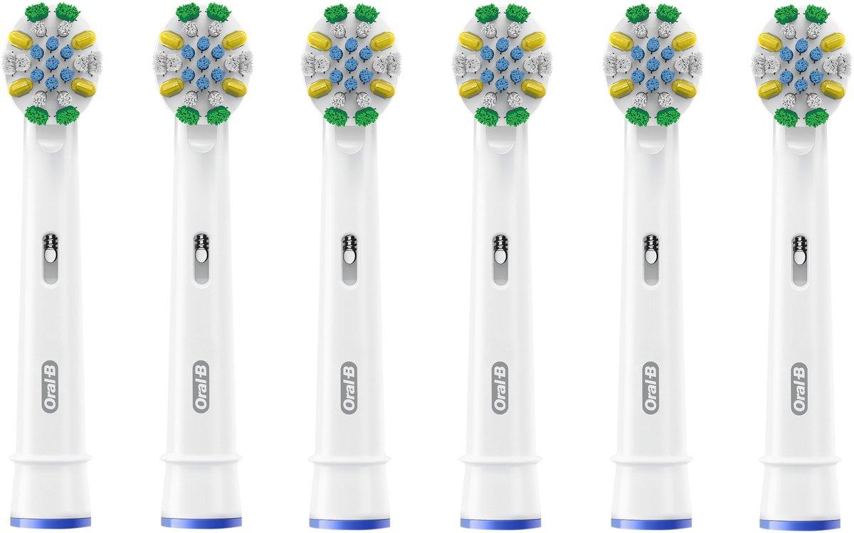 Aufsteckbürsten 6 Stück PRO Tiefenreinigung weiß