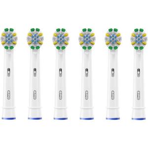 Aufsteckbürsten 6 Stück PRO Tiefenreinigung weiß