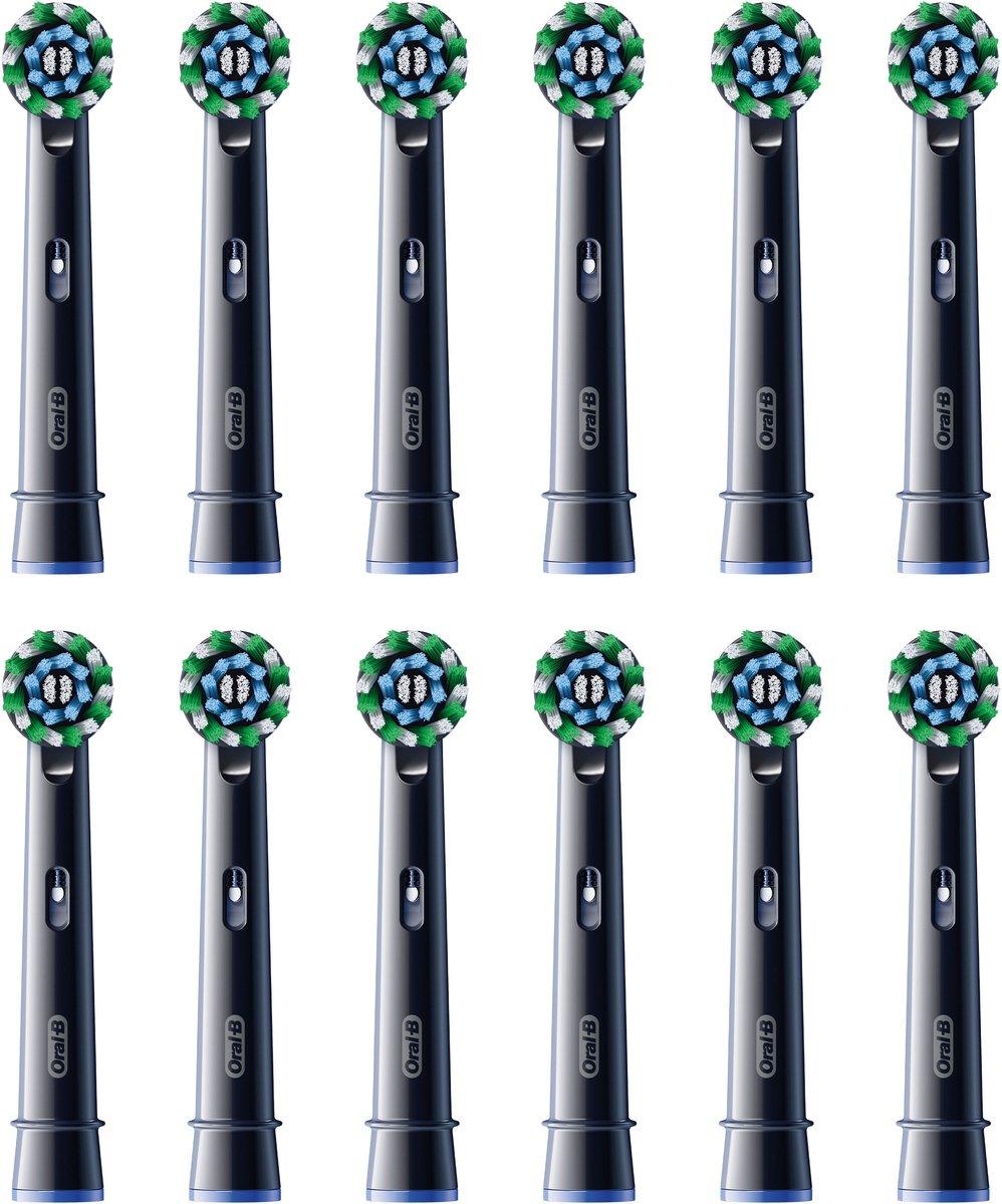 Aufsteckbürsten 12 Stück Pro CrossAction schwarz