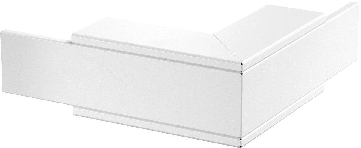 Außeneck mit Brandschutzgewebe 320x100x320 mm Stahl pulverbeschichtet reinweiß
