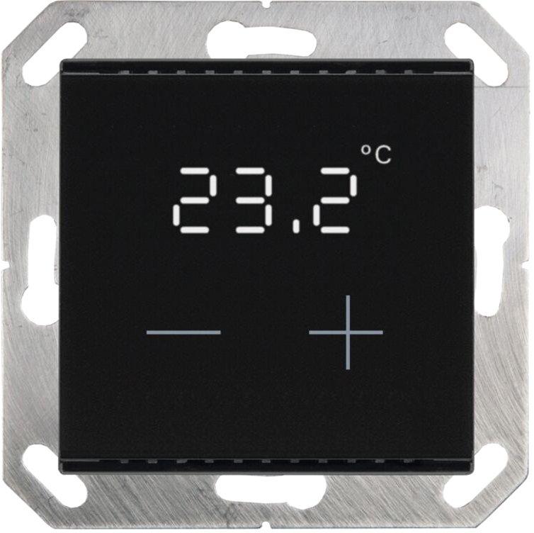 KNX Cala T 101 Raumtemperaturregler tiefschwarz