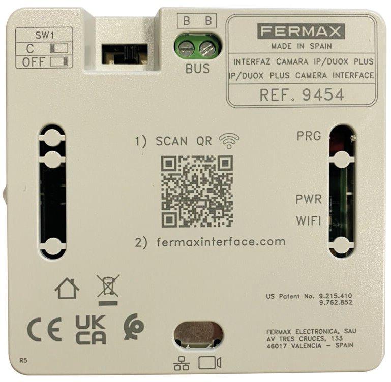 DUOX Kamera IP Interface Anschluss von bis zu 2 IP Kameras 2 MP
