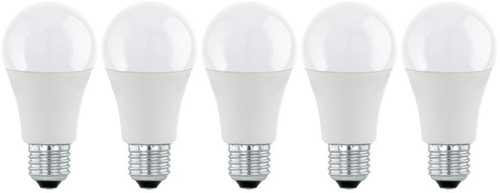 LED Birnenlampe E27 A60 9W 806lm 3000K 5er PACK