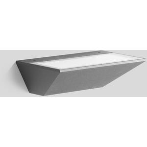 Wandfluter für den Innen- und Außenbereich Silber 4000 K