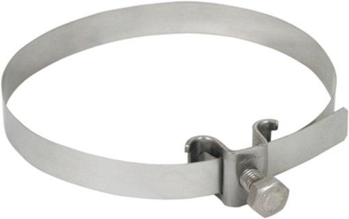 Leitungshalter für Regenfallrohre NIRO Ø 50-120 mm Rd. 6-8 mm