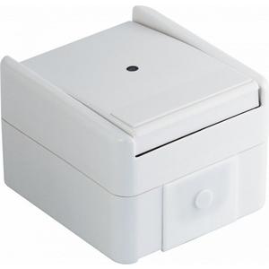 Schalter 2-polig IP44 10 AX 250 V weiß TI