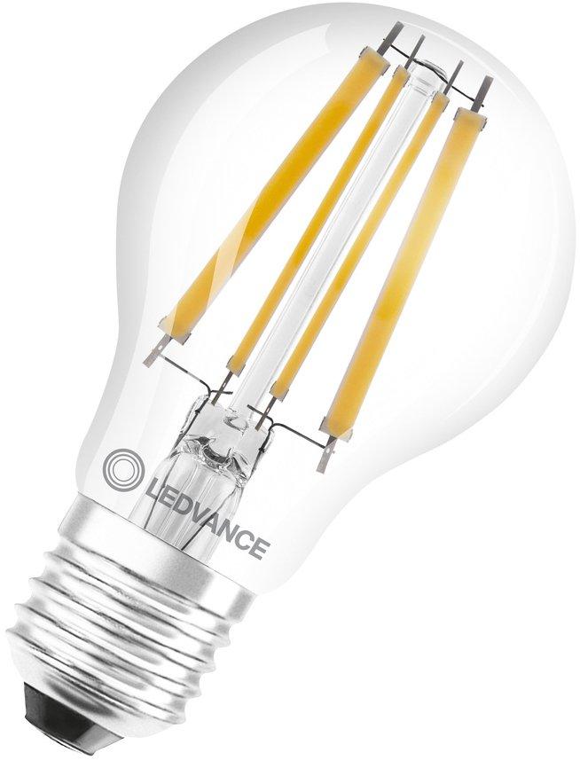 LED Birnenlampe LED CLASSIC A Performance dimmbar 11W 827 Filament klar E27