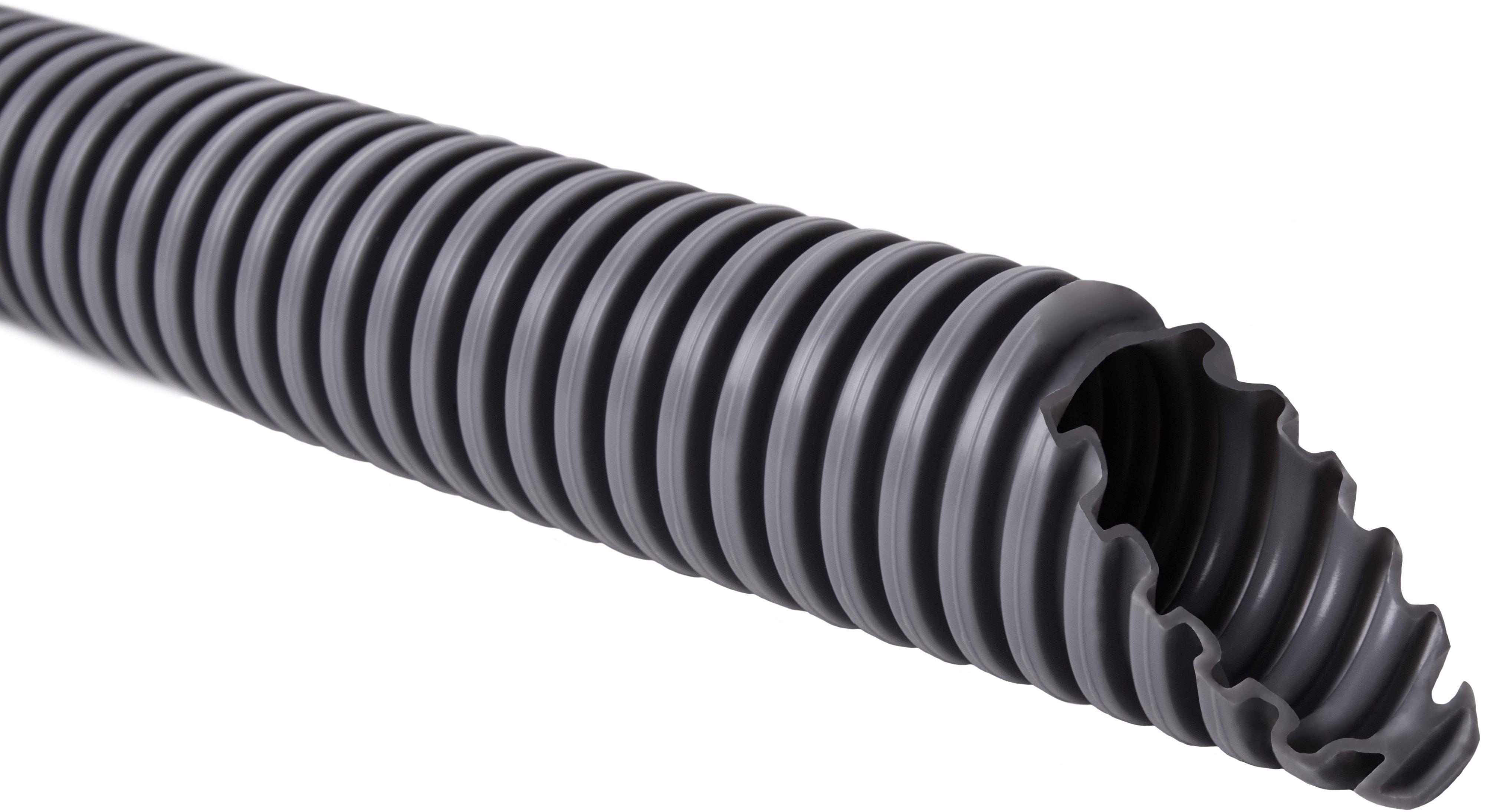 Wellrohr SUPER MONOFLEX 20 PVC dunkelgrau mittlere Druckbeanspruchung