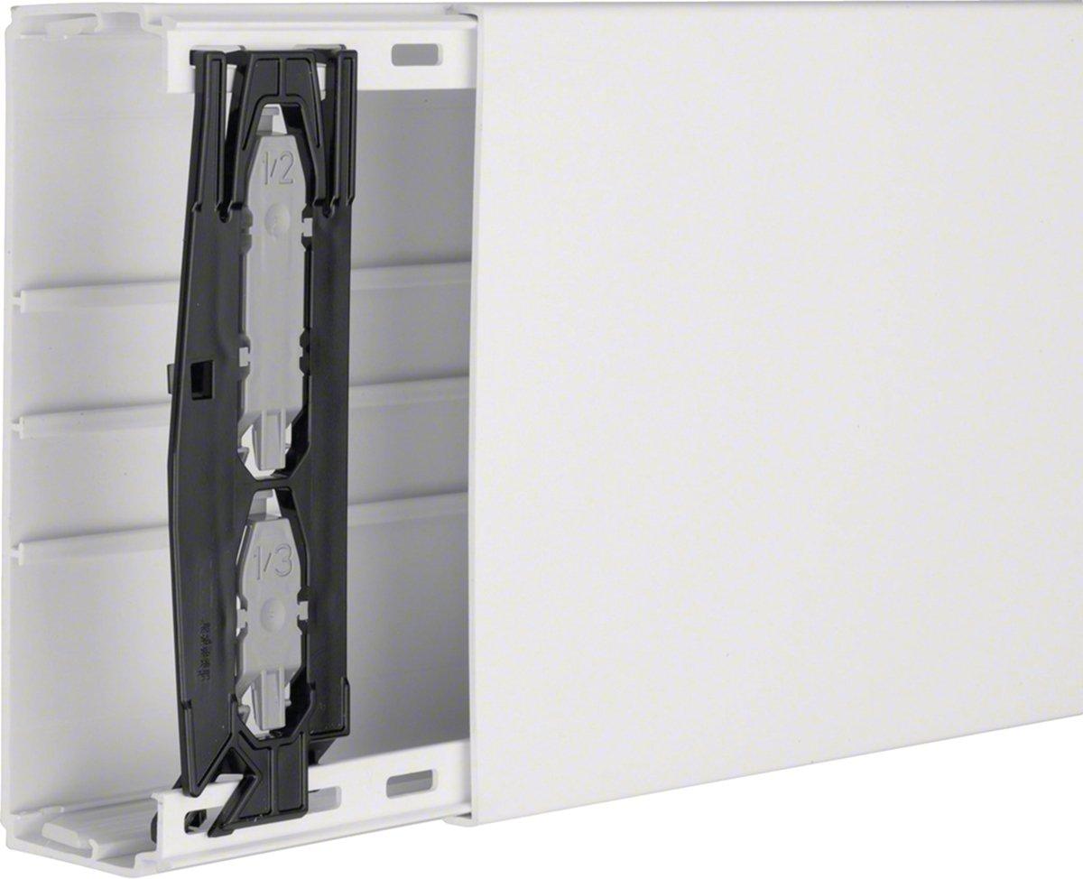 Leitungsführungskanal aus PVC LF 60x190 mm verkehrsweiß