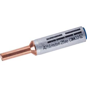 Al-Pressverbinder 16 RM/SM- 25 SE CU-Bolzen Ø 6 mm