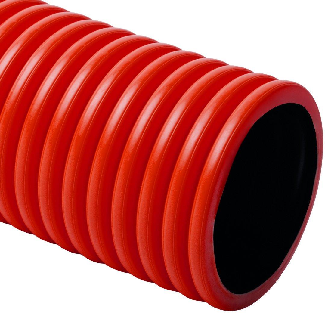 Kabelschutzrohr starr DM 110 mm rot 6 Meter