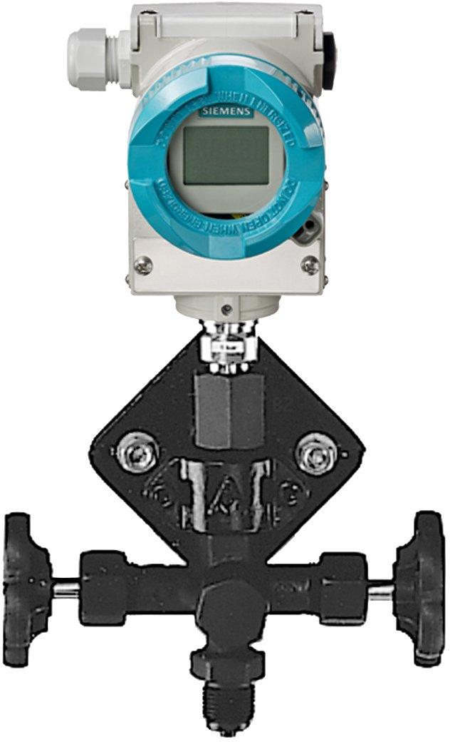 Doppel-Absperrventil Form B (DIN 16272) mit Prüfzapfen