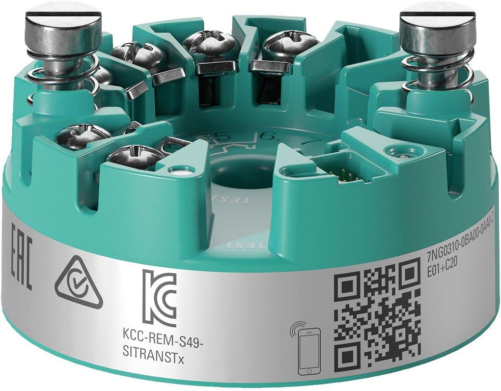 Temperaturmessumformer zum Einbau im Anschlusskopf Typ B (DIN 43729)