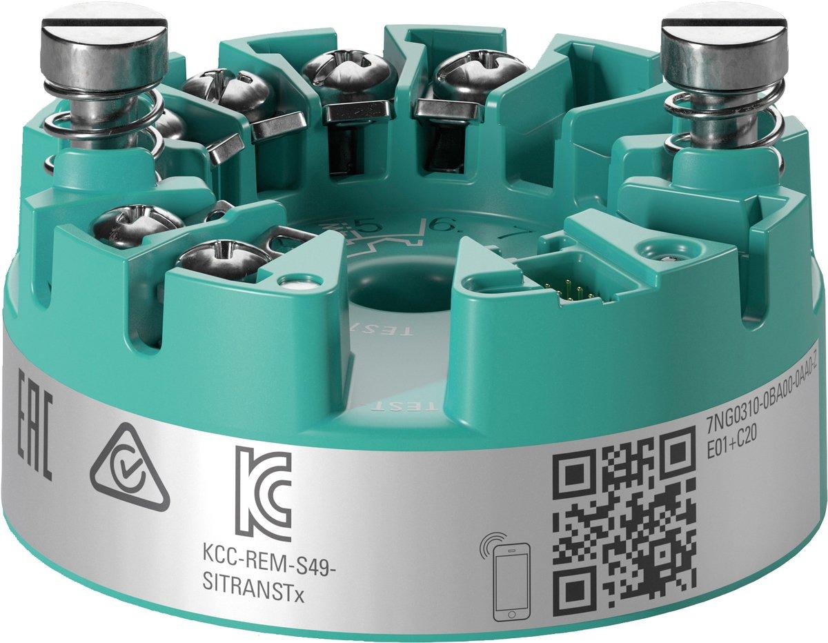Temperaturmessumformer zum Einbau im Anschlusskopf Typ B (DIN 43729)
