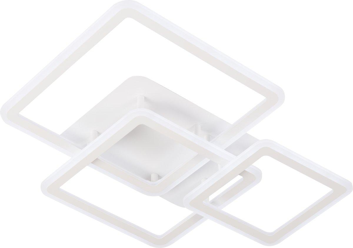 Gelder Deckenleuchte weiß LED 45W + 4,5W stufenlos dimmbar RGBW (cct)