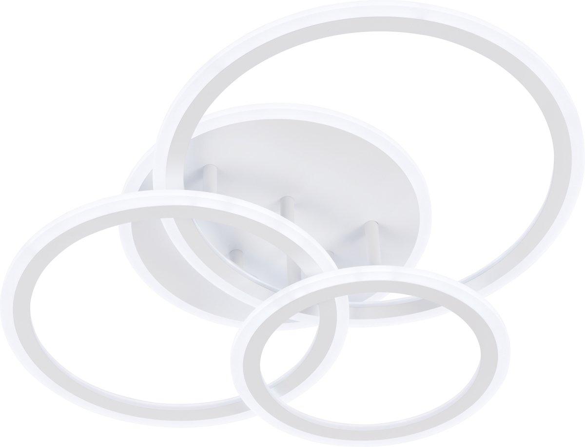 Gelder Deckenleuchte weiß LED 45W + 4W stufenlos dimmbar RGBW (cct)