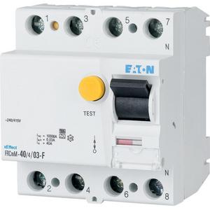 FI-Schutzschalter  80A 4-polig 100mA Typ G/F kurzverz.