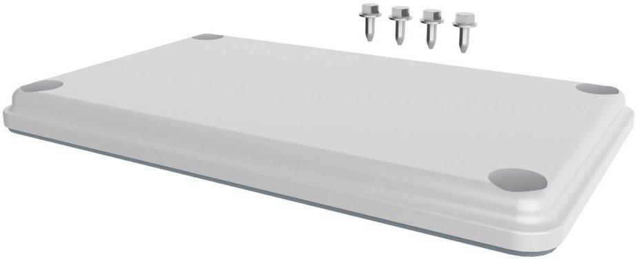 Flanschplatte aus 2-Komponenten-Kunststoff bis IP66 metrische Einführungen