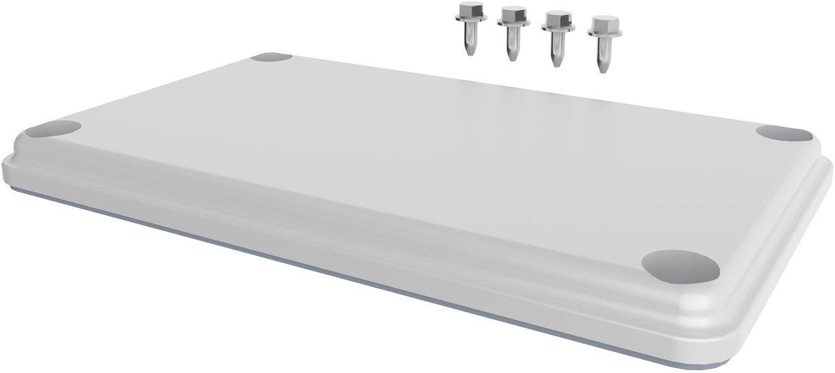 Flanschplatte 2-Komponenten-Kunststoff bis IP66 Blindversion