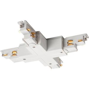 S-TRACK DALI X-Verbinder mit Einspeisemöglichkeit weiß