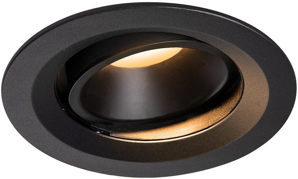 NUMINOS MOVE DL M LED Deckeneinbauleuchte schwarz/schwarz 2700K 55° dreh/schwenk