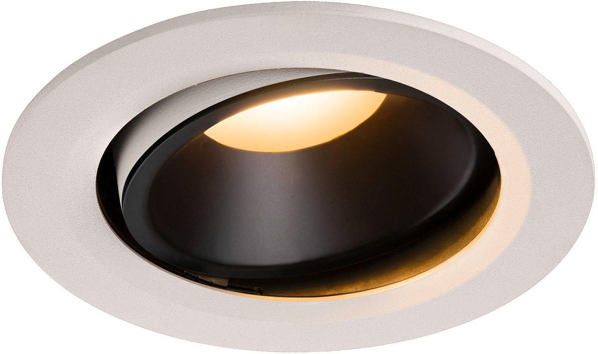 NUMINOS MOVE DL L LED Deckeneinbauleuchte weiß/schwarz 2700K 40° dreh/schwenk