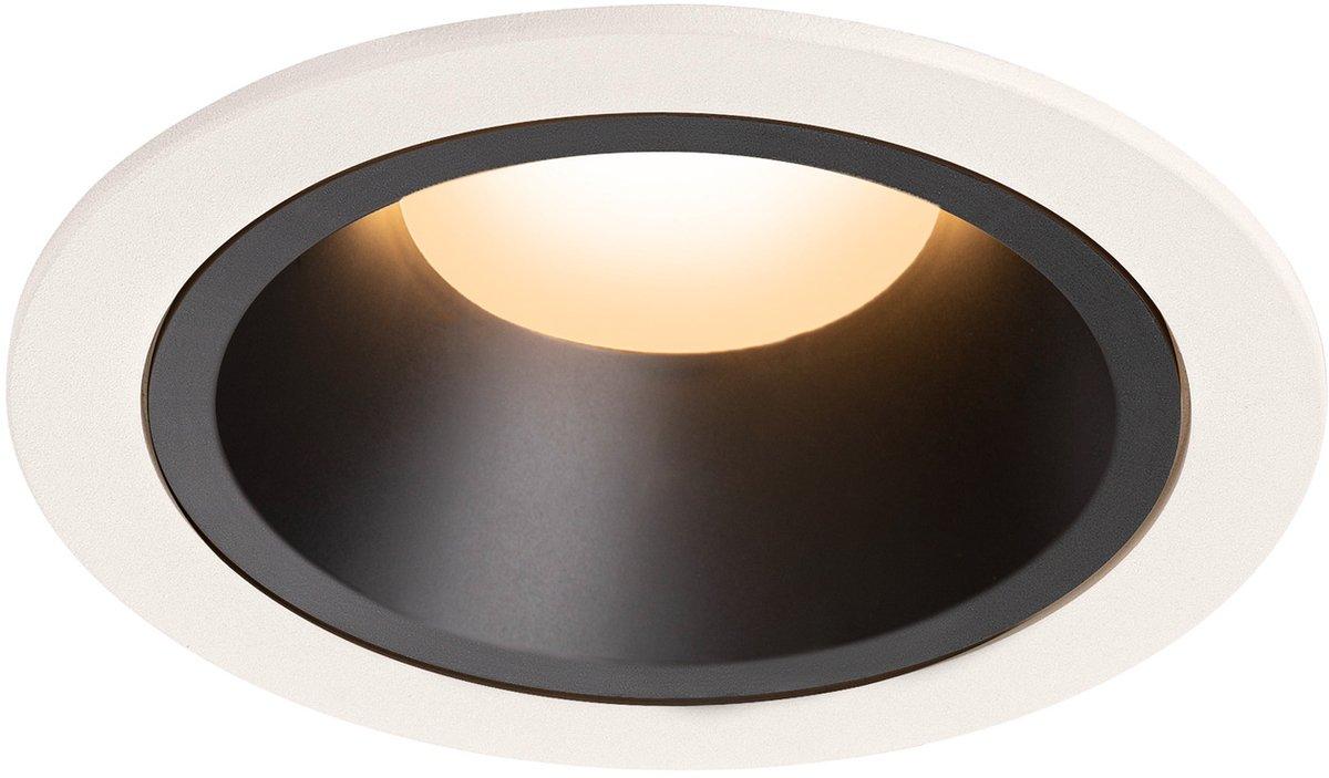 NUMINOS DL L Indoor LED Deckeneinbauleuchte weiß/schwarz 2700K 55°
