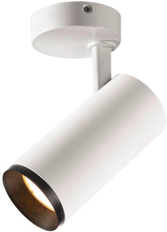 NUMINOS SPOT PHASE M Indoor LED Deckenaufbauleuchte weiß/schwarz 2700K 24°