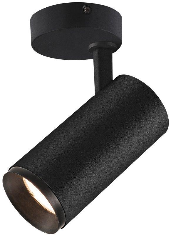 NUMINOS SPOT PHASE M Indoor LED Deckenaufbauleuchte schwarz/schwarz 4000K 36°