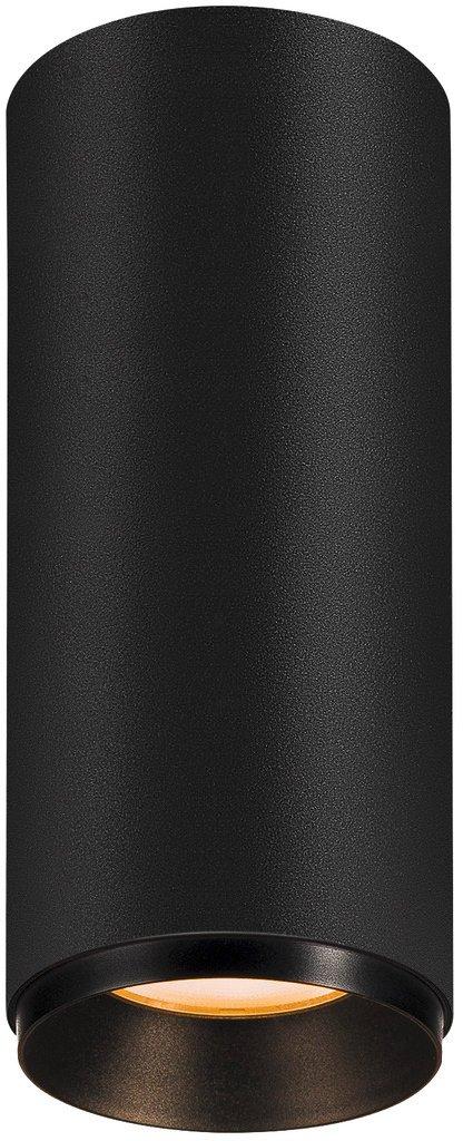 NUMINOS CL DALI S Indoor LED Deckenaufbauleuchte schwarz/schwarz 2700K 36°