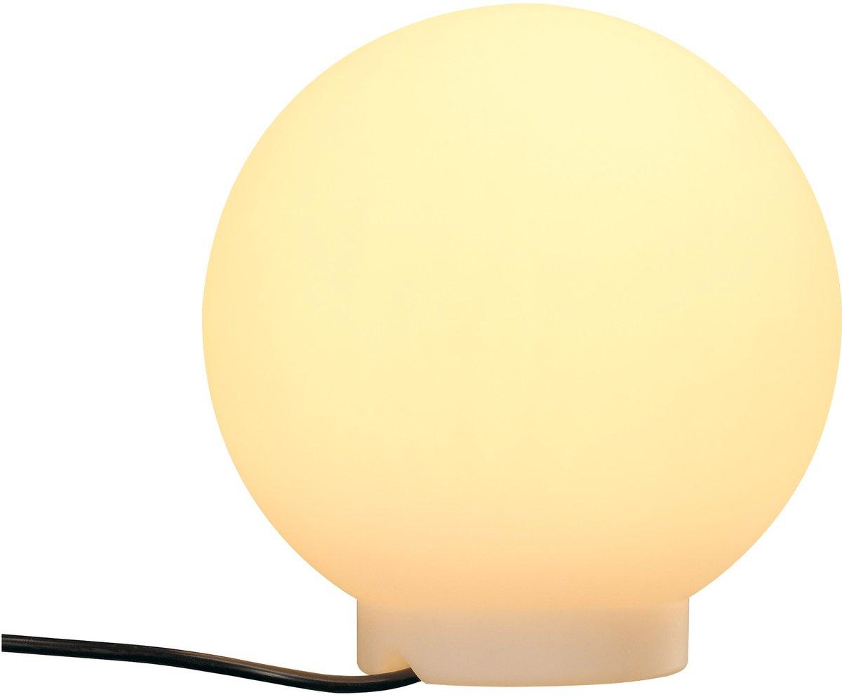 ROTOBALL 25 Outdoor Standleuchte TC-(D,H,T,Q)SE IP44 Kugel weiß Ø 25 cm max. 24W