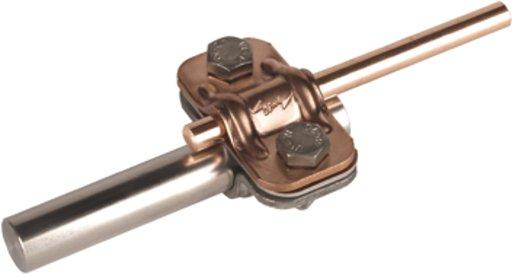 Zweimetall UNI-Trennklemme Kupfer/St/tZn Rd./Rd. 8-10/16 mm