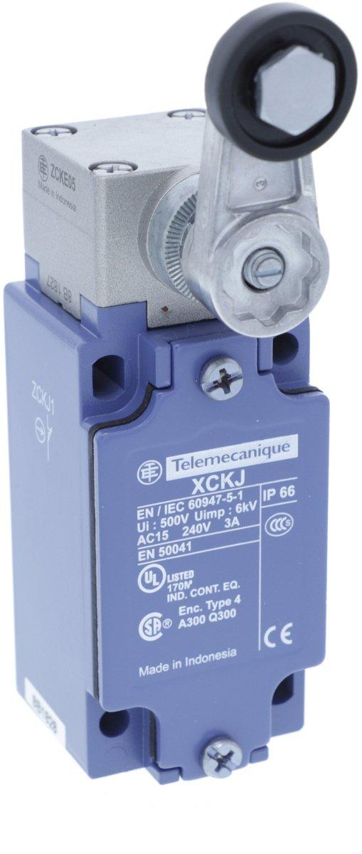 XCKJ Positionsschalter Rollenh. Kunstst.r. 1Ö+1S Sprungf. Pg 13