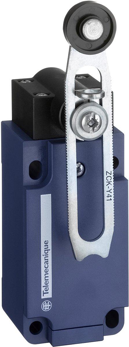 XCKS Positionsschalter Rollenhebel Kunststoffr. längenvers. 1Ö+1S Sprungf. Pg 13