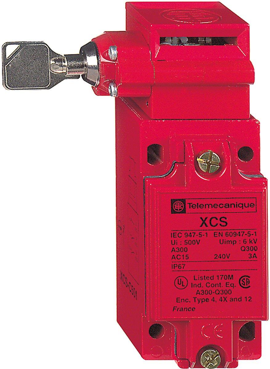 XCSC Si.Positionsschalter met. gek. 1Ö+2S gest. schalt. m. Zuh. 1 Leit.ein. M20