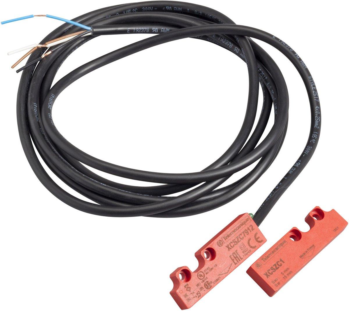 XCSDMC Cod. Magn.-Si.schalter 2Ö gestuft schaltend 2m Kabel