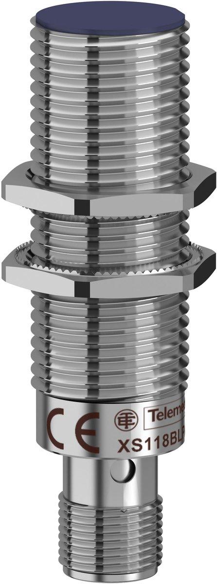 induktiver Sensor zylindrischer Ø 18 PNP NEIN 1224V bündig SN 8MM Anschluss M12
