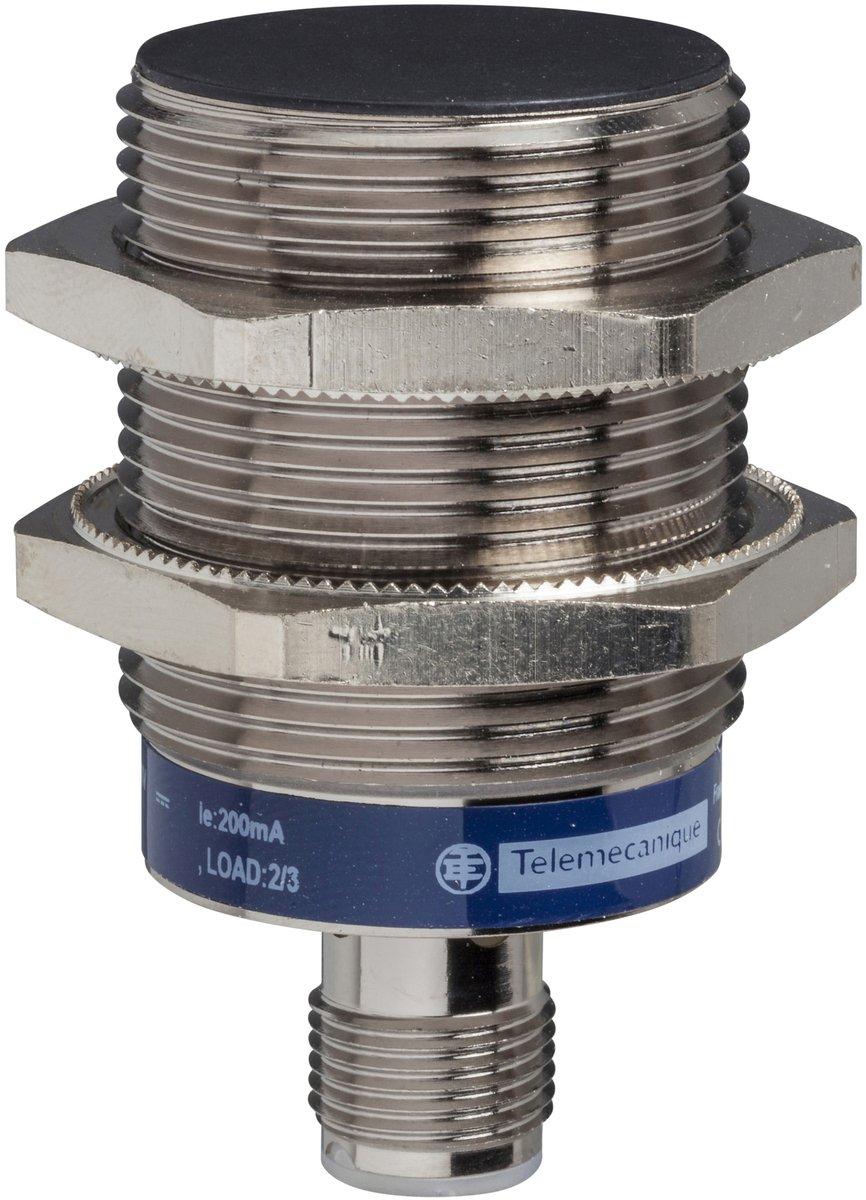 XS1-Indu. Näherungsschalter M30 L55 mm Messing Sn 15 mm 12-24 V DC M12