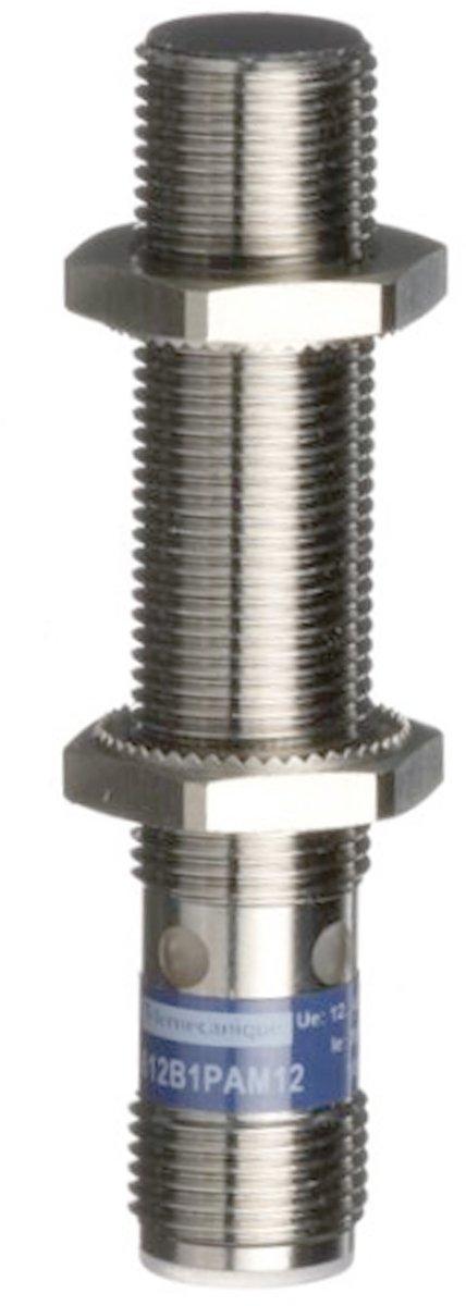 XS6-Indu. Näherungsschalter M12 L62mm Messing Sn 4mm 12-48 V DC M12