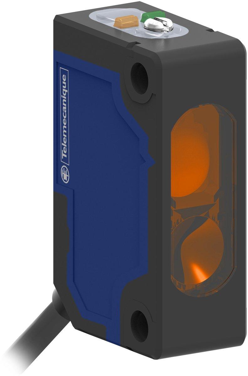 Reflexions-Lichttaster XUM Miniatur Smax = 250 mm NPN-Ausgang 2 m Kabel