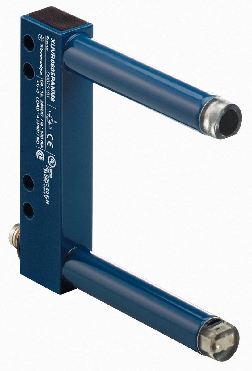 XUV-Optoe. Sensor Gabel-Lichtschranke 50x60mm 12-24 V DC M8