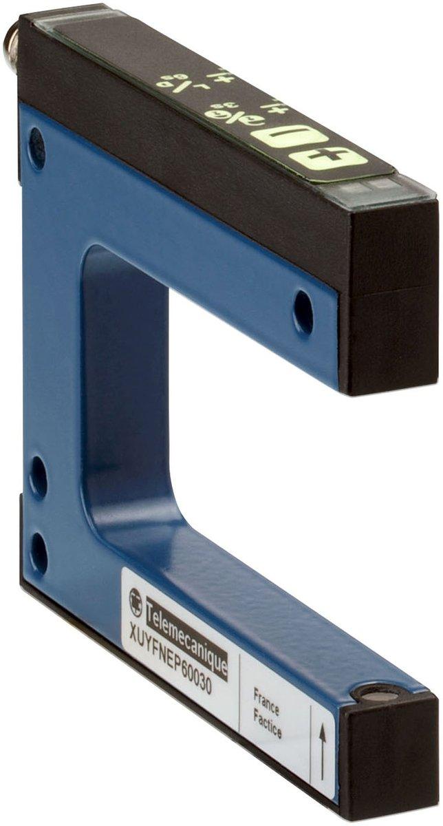 XUY-Optoe. Sensor Gabel-Lichts.r. Potenz.m.+/- 15x42mm 12-24 V DC M8