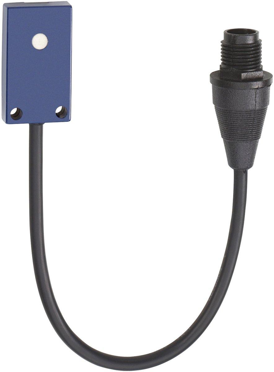 Ultras.Sensor quaderf. Sn 0,1m 1S vorverkabelter M12-Verb. 0,15m Kabel