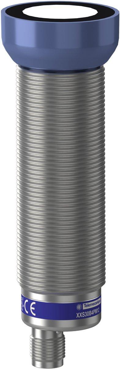 M30-Ultraschallsensor mit Metallgehäuse SN=4M PNP M12